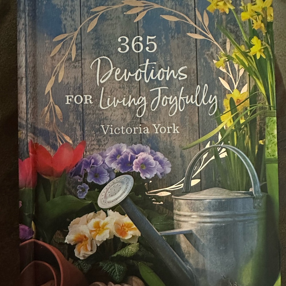 365 Devotions for Living Joyfully Hardback Book by Victoria York